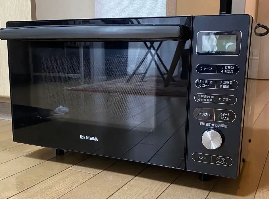 2023年製電子レンジ オーブンレンジ O-F1805-B 黒 Amazon | アイリスオーヤマ オーブンレンジ 18L フラット