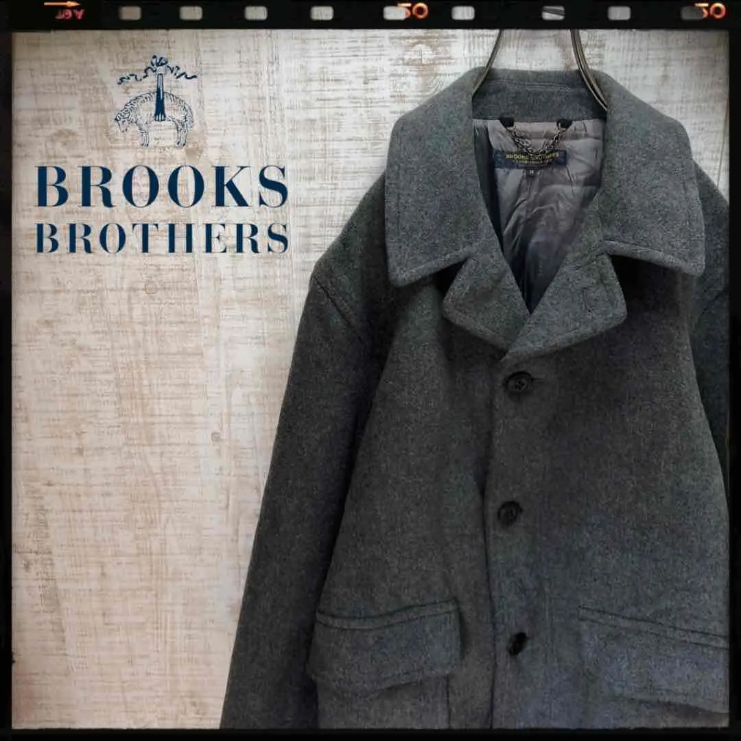 D*d様 Brooks Brothers ツイードチェスターコート　USA製 50's Brooks Brothers ツイードチェスターコート | 古着 通販
