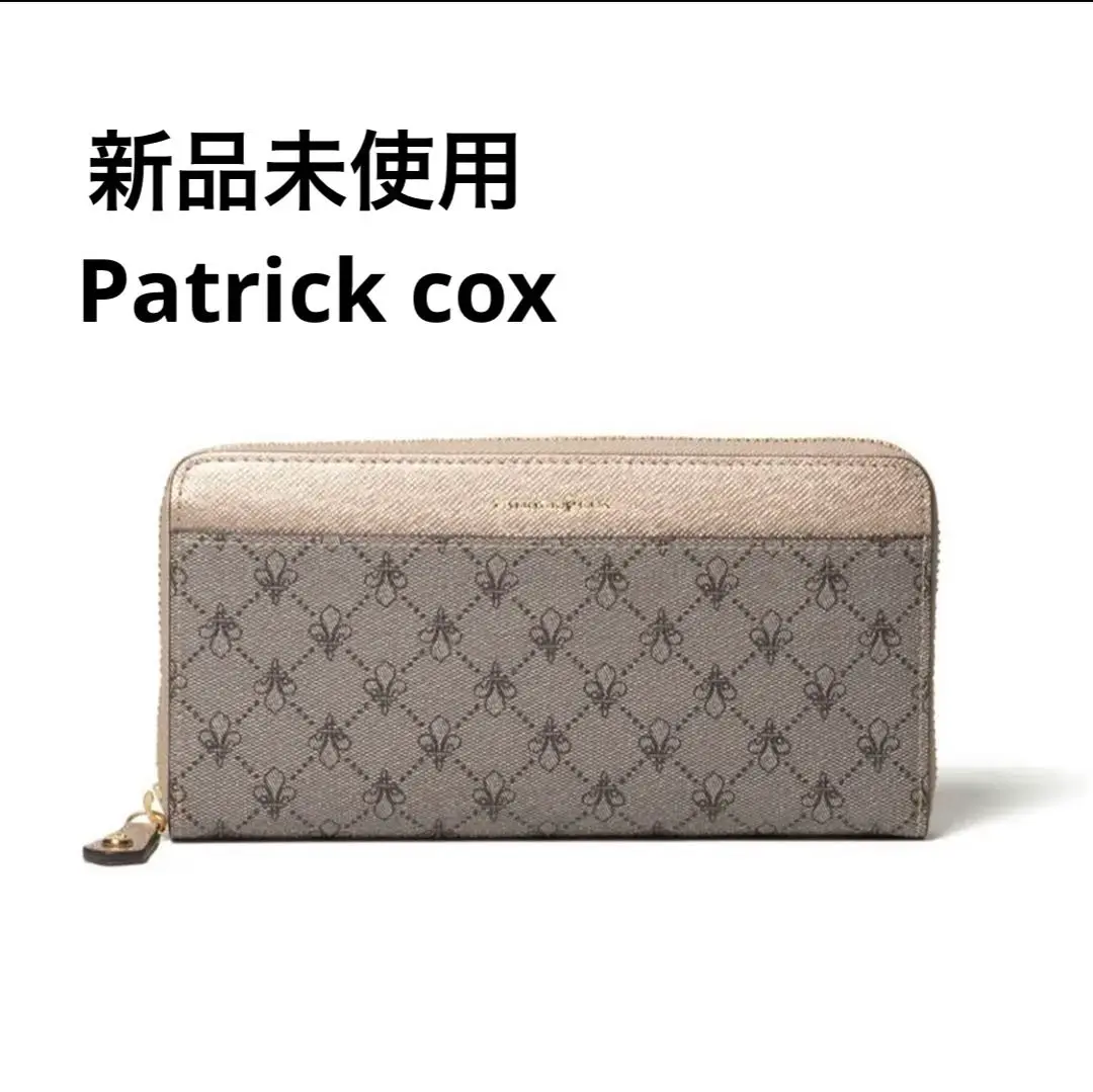 未使用品　PATRICK COX パトリックコックス　長財布 PATRICK COX 【50%OFF】【正規販売店】PATRICK リッチ L字