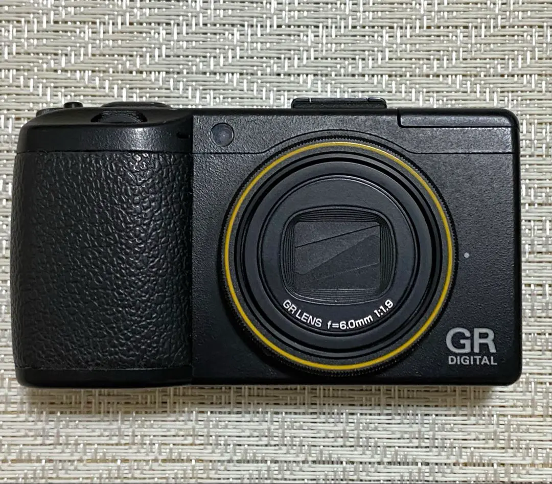 Thumbnail of Hard to find: RICOH GR DIGITAL III with yellow ring cap