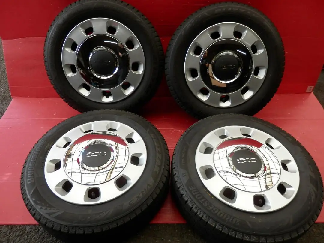 フィアット500 GOOD YEAR 純正スチール 175/65R14 825 フィアット500 GOOD YEAR 純正スチール 175/65R14 825 - メルカリ