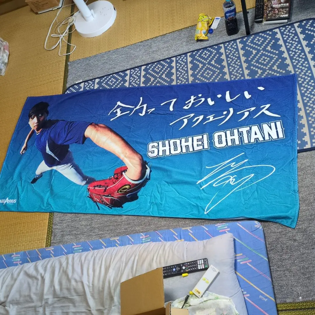 非売品ドジャース 大谷翔平選手アクエリアスコラボ商品 スポーツ