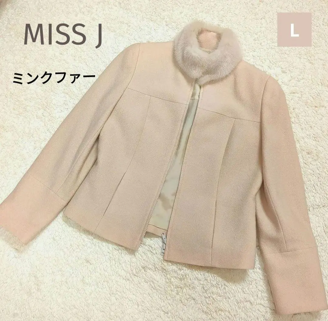 【新品】MISS J ミスジェイ　レディース　フレア　ショートコート　11号 新品】MISS J ミスジェイレディースフレアショートコート11号