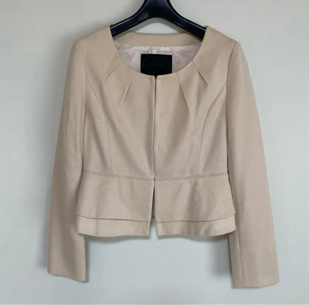 Thumbnail of UNTITLED No Collar Jacket 2 Spring/Autumn Beige DMW