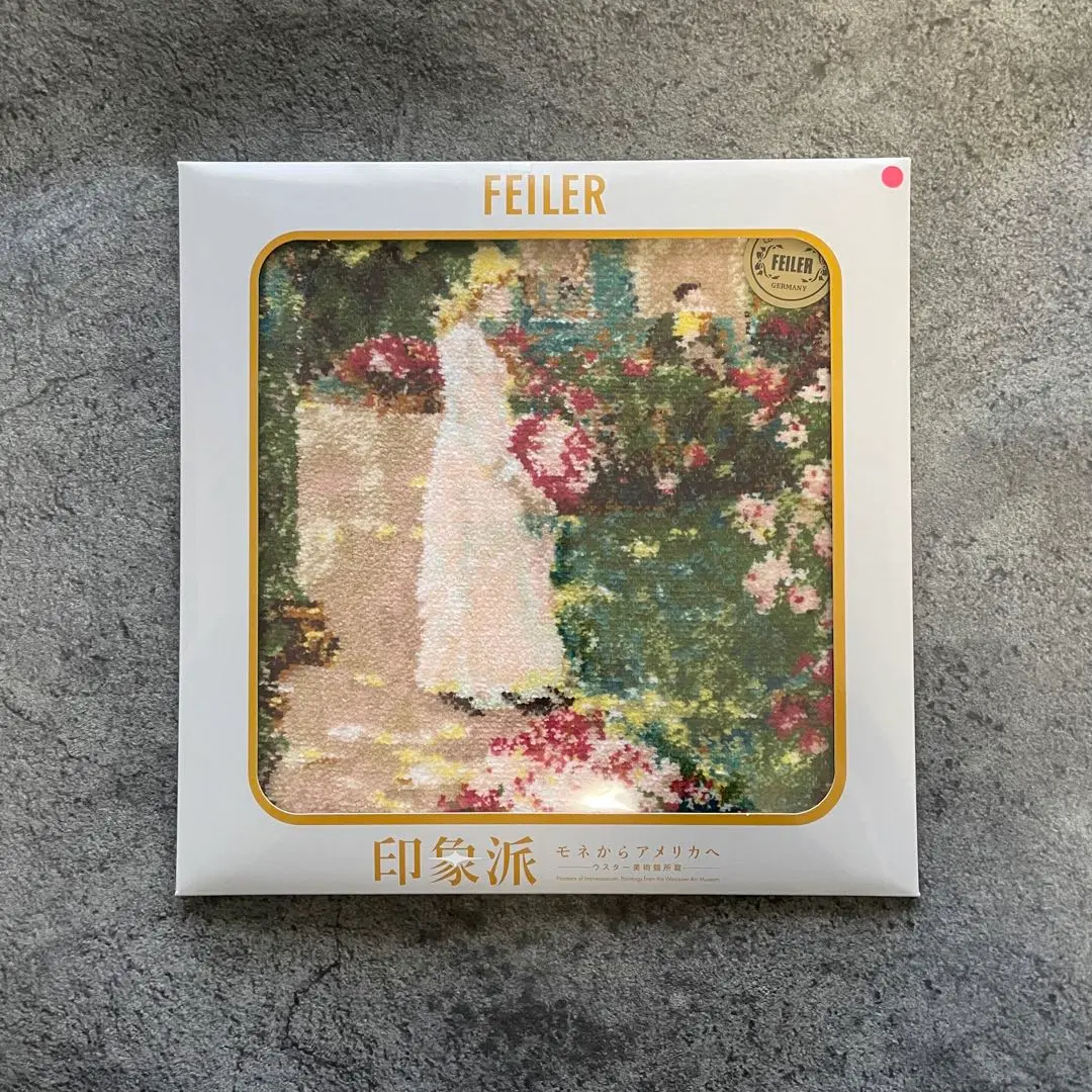 【印象派展】フェイラー ハンカチ【ピンク】 フェイラー FEILER ハンカチ 印象派 モネ ピンク - メルカリ