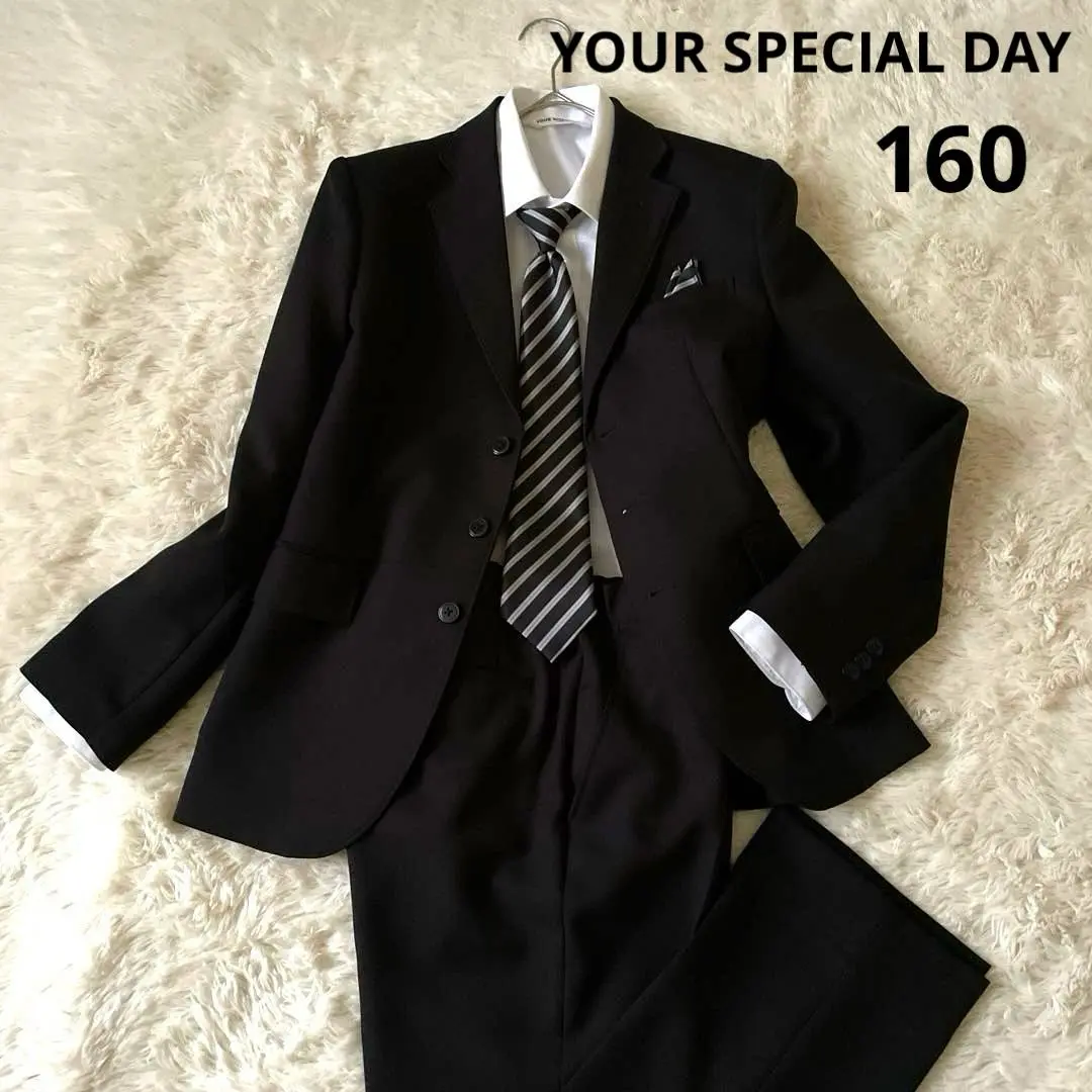YOUR SPECIAL DAY スーツ　フォーマル160cm 黒　男の子 2025年最新】youR special day 160の人気アイテム - メルカリ