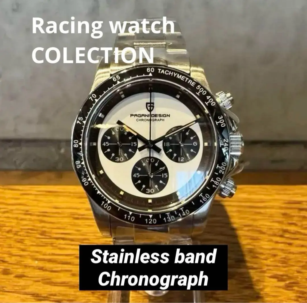 エルジンELGIN　ポール・ニューマンオマージュ　クロノグラフ エルジンELGIN ポール・ニューマンオマージュ クロノグラフ 時計