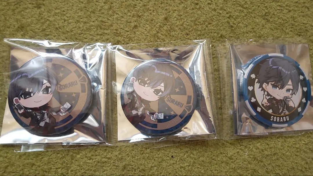 Thumbnail of Soraru, Mafumafu, Urata, and Sakata 2025 Soraru Can Badge