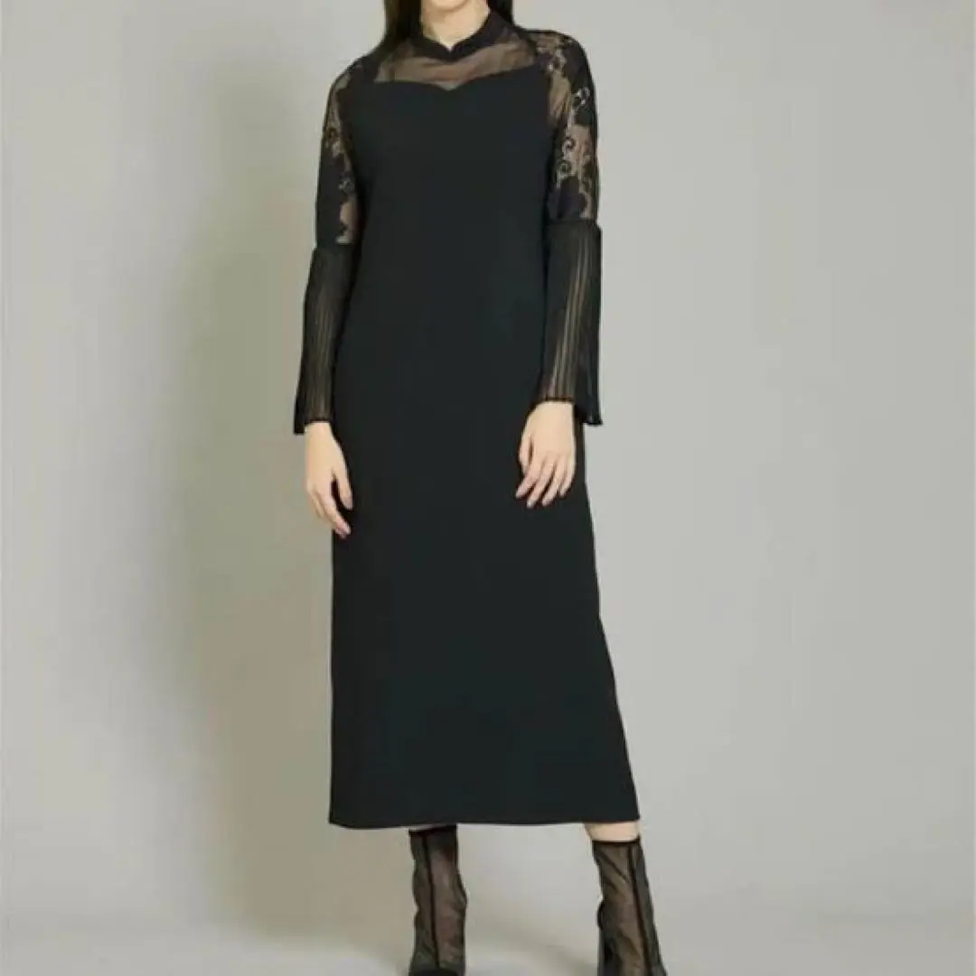 アメリヴィンテージ　PIAO LIANG LACE DRESS　未使用　タグ付き Ameri（アメリ）の「PIAO LIANG LACE DRESS（ワンピース）」 - WEAR
