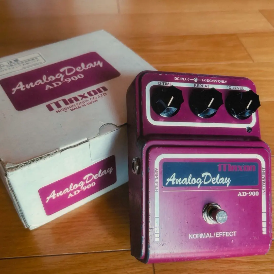 MAXON AD-900 前期型　アナログディレイ　純正アダプター付き付属品完備 Maxon AD-900 Analog Delay（中古/送料無料）【楽器検索デジマート】