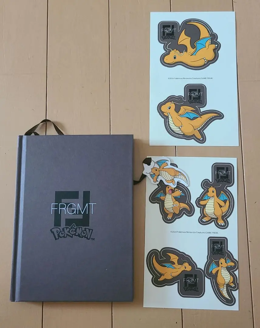FENDI x FRGMT x POKÉMON ポケモン フェンディ ノート手帳