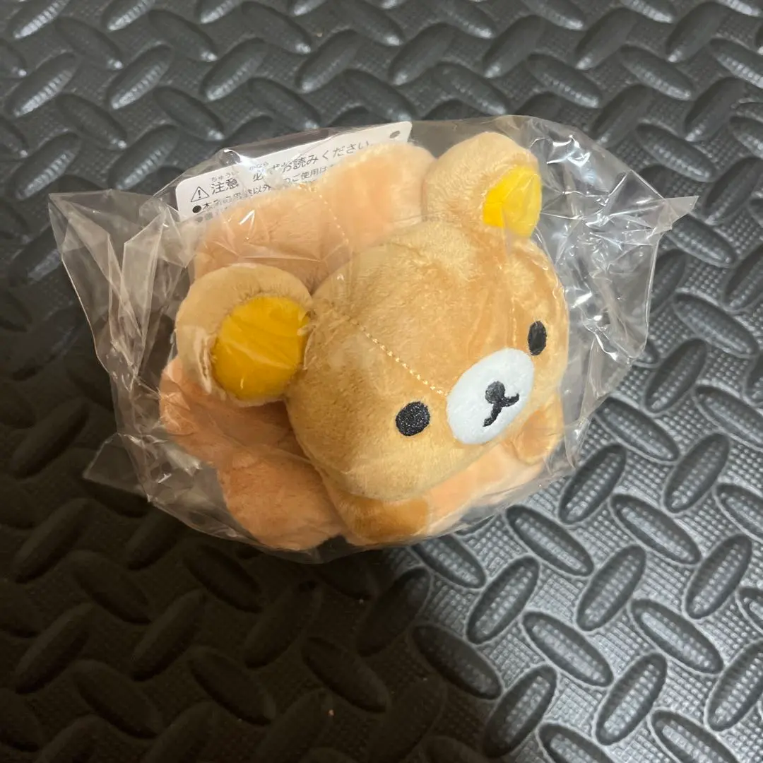 Thumbnail of New, unopened Rilakkuma Mr. Donut Collaboration Hanging Plushie Rilakkuma