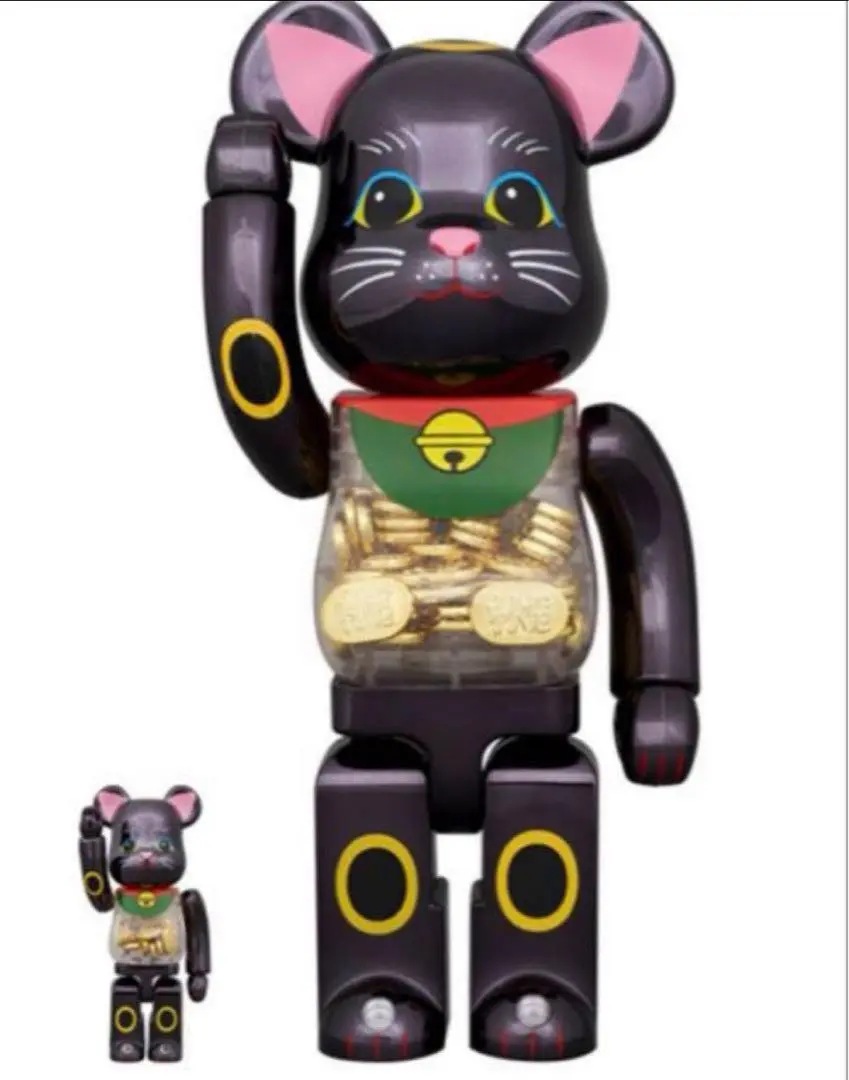 BE@RBRICK - 新品未使用 BE@RBRICK 招き猫 金運 黒メッキ 1000％ BE@RBRICK 招き猫 開運・千万両 金メッキ 1000％ – MCT TOKYO