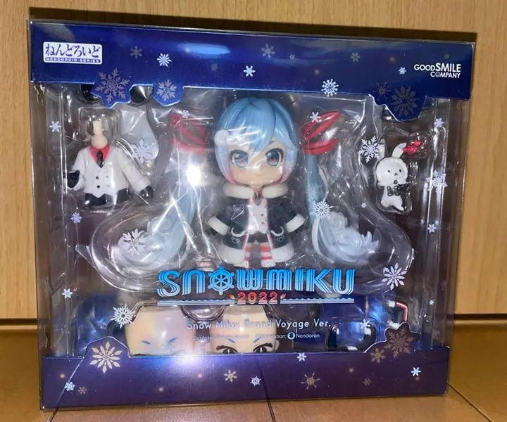 箱付❗️初音ミク 雪ミク 2022 ねんどろいど 1800 海外製 フィギュア Amazon.co.jp: ねんどろいど 雪ミク Grand Voyage Ver. : ホーム