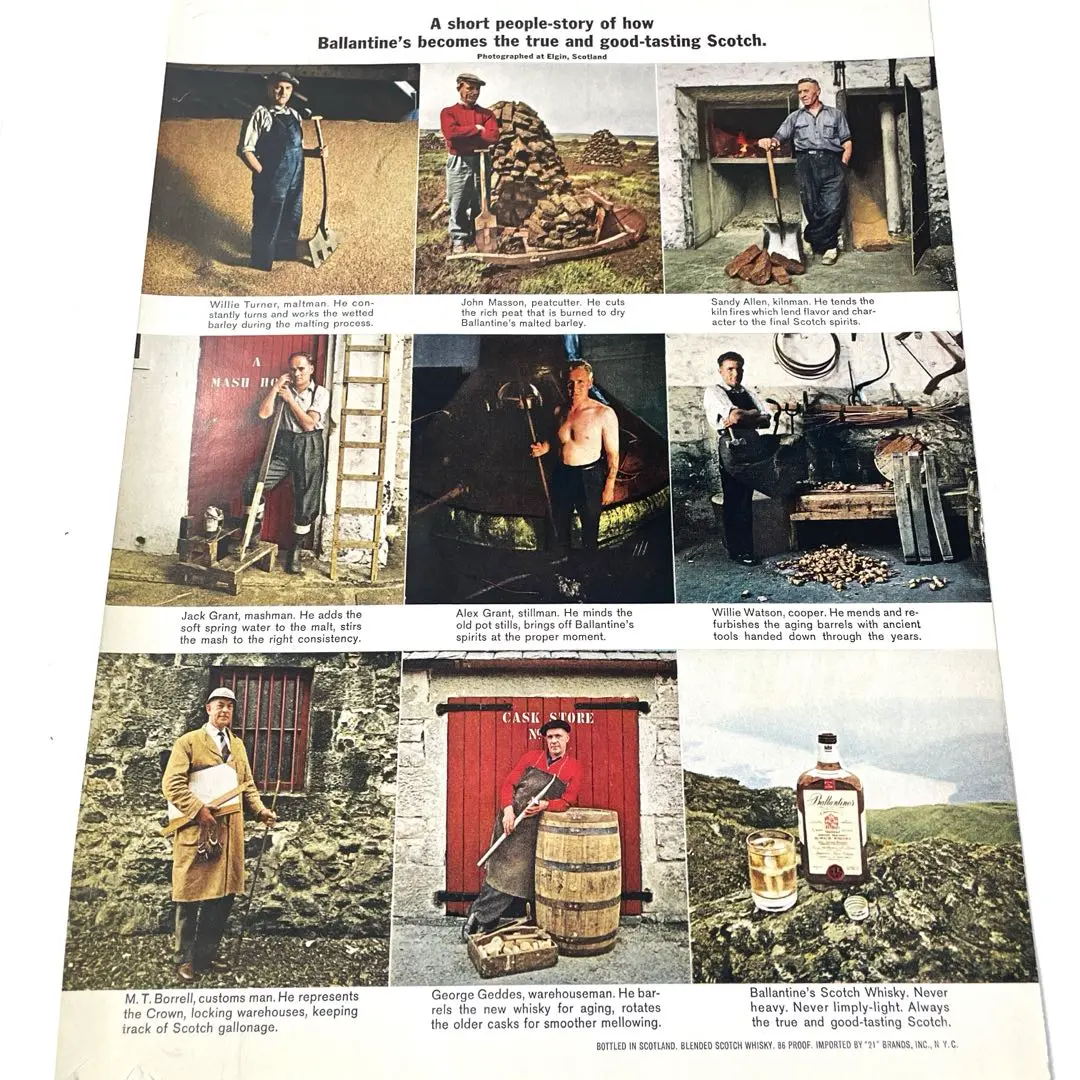 百齡罈 1960年代 美國 古董 雜誌 廣告 海報 的縮圖