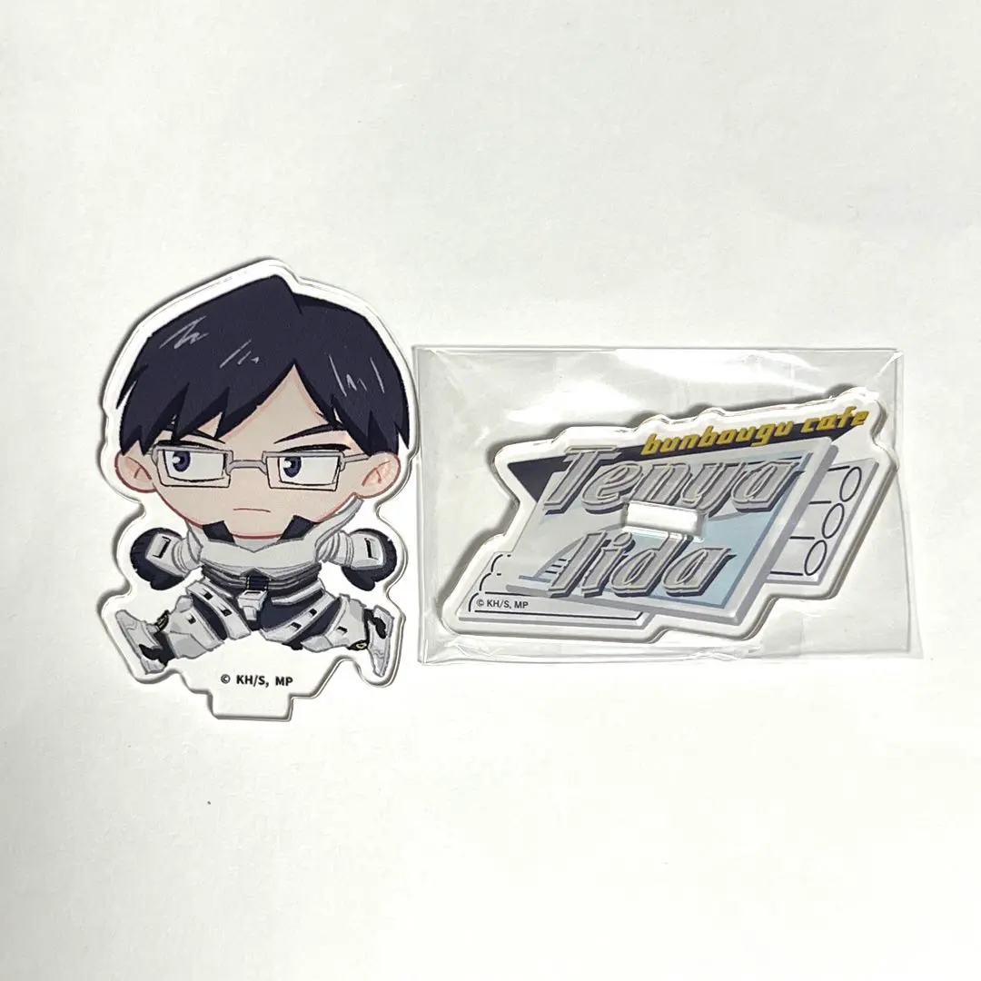 Thumbnail of My Hero Academia Tenya Iida stationery cafe acrylic stand (likely referring to the sound effect "stasa-ssa")