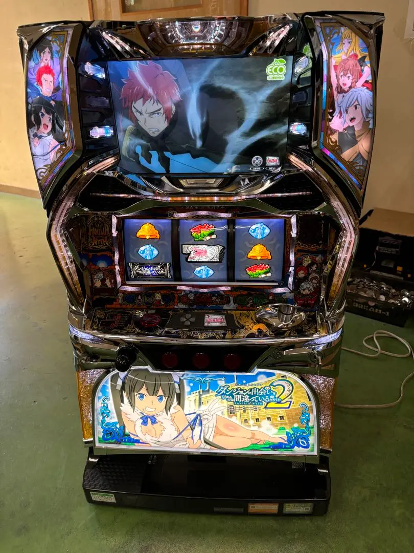 パチスロ実機　ダンまち外伝ソード・オラトリア　コイン不要機付　送料無料 楽天市場】【本州送料無料】ダンまち外伝 ソード・オラトリア