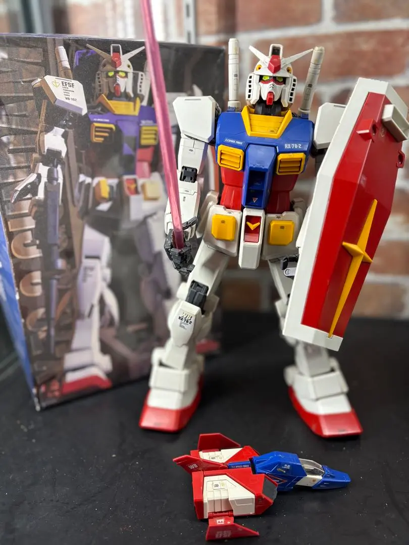 1/60旧バージョンPGガンダムRX78-2 。#塗装完成品。#ジャンク品。 PG UNLEASHED 1/60 RX-78-2 ガンダム 改修塗装済み完成品 | MU