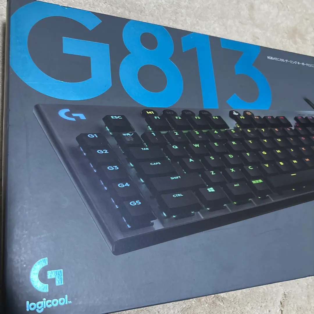 【新品未使用】 logicoolG813 リニア GLキーボード 本体 Logicool G813 LIGHTSYNC RGBメカニカル ゲーミング キーボード