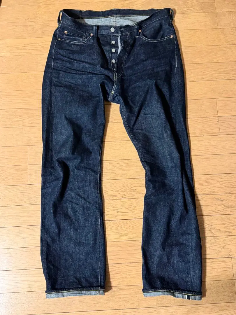 フルカウント　1101 W34 L34 FULLCOUNT FULLCOUNT / 1101 STRAIGHT DENIM (One Wash) | C