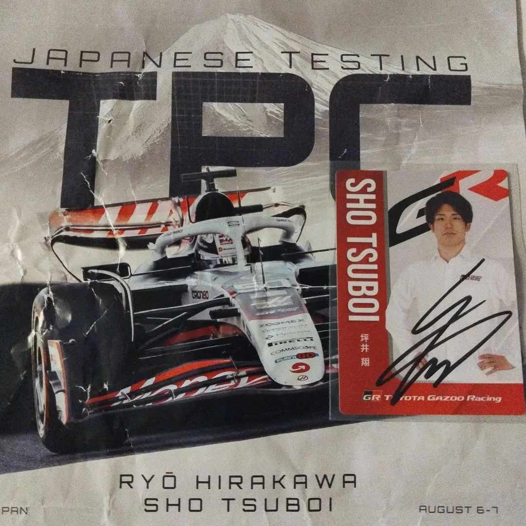 フェラーリ F-1 エディ・アーバイン 直筆サイン ブリジストン 旧車 当時物 フェラーリ F-1 エディ・アーバイン 直筆サイン ブリジストン 旧