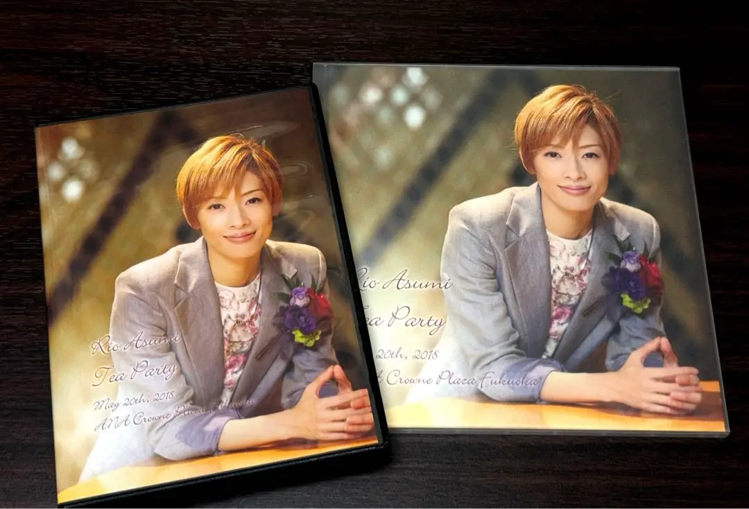 明日海りお　CASANOVA   お茶会　DVD    お写真３枚 明日海りお CASANOVA お茶会 DVD お写真3枚