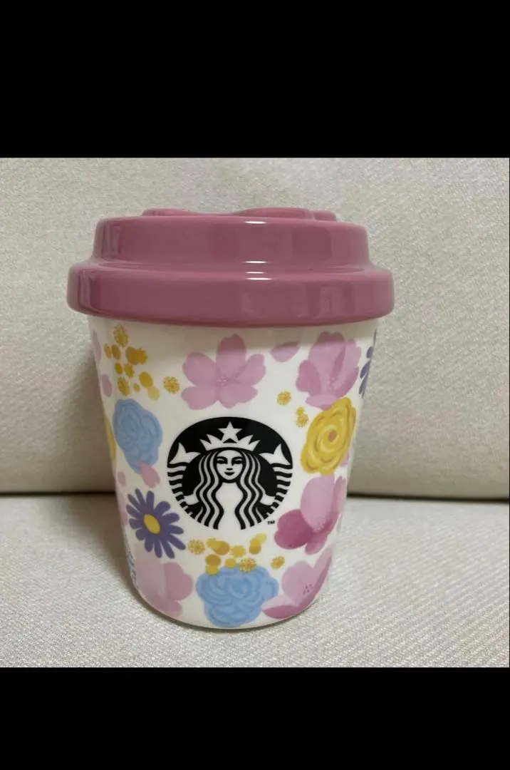 Thumbnail of New Starbucks Sakura (Cherry Blossom) Pink Storage Container