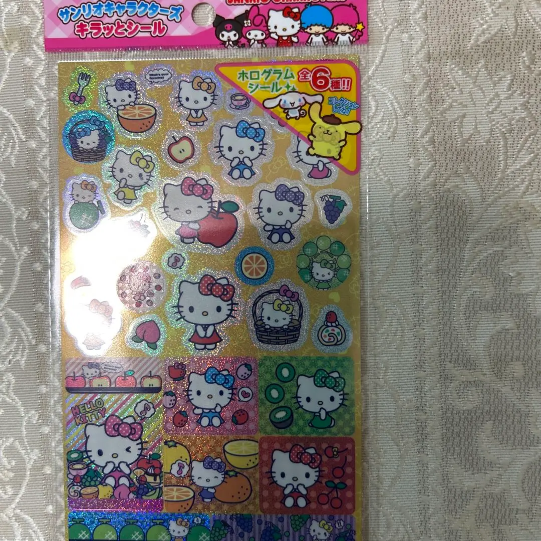 Thumbnail of Hello Kitty Hologram Seal Set No. 06 New