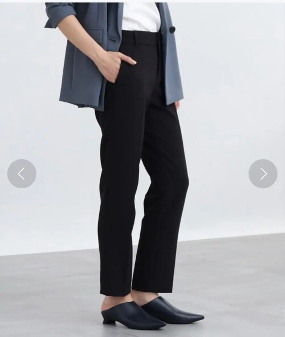 Thumbnail of INDIVI Small Size Praised Pants, Size 36, Hemmed, Navy