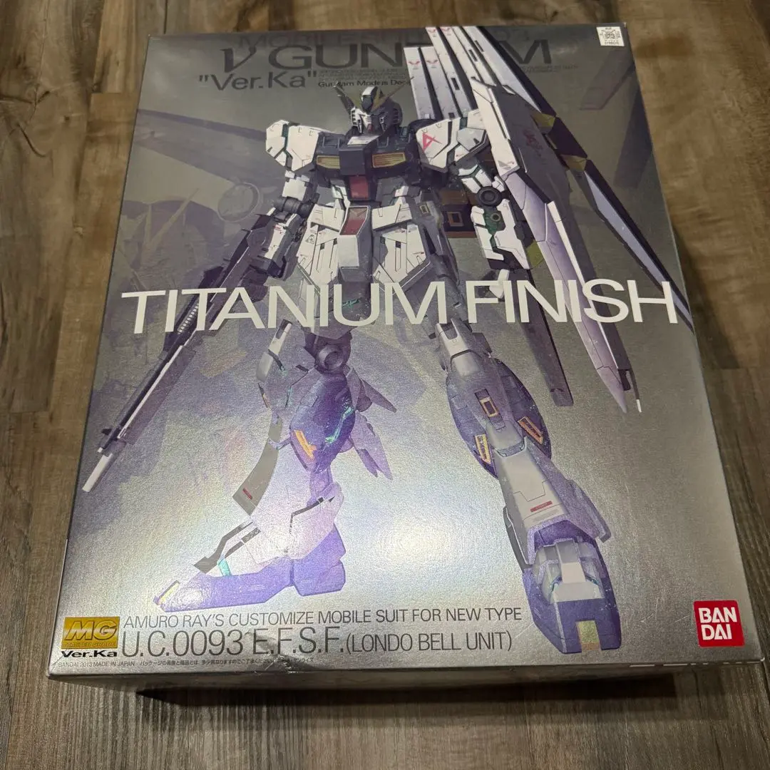 MG ニューガンダム ver.ka チタニウムフィニッシュ MG νガンダム Ver.ka チタニウムフィニッシュ組み立て編 | オレ
