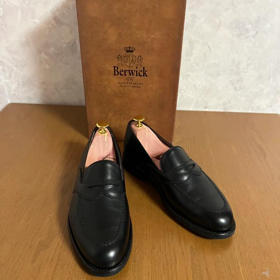 Berwick 4407BCVIBK ブラックローファー Berwick1707 | コインローファー | 4407BCVIBK – バーウィック