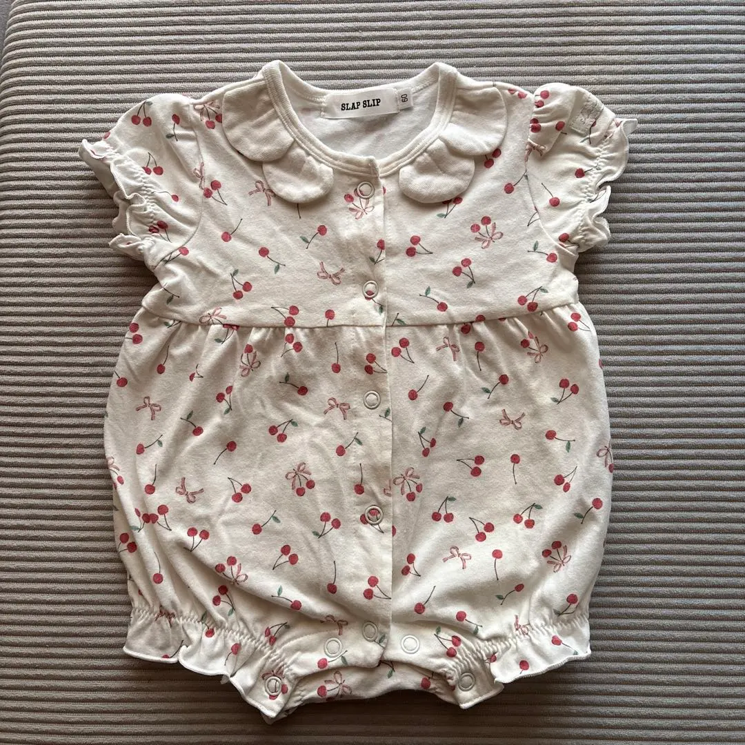 Thumbnail of SLAP SLIP Cherry Pattern Rompers 60