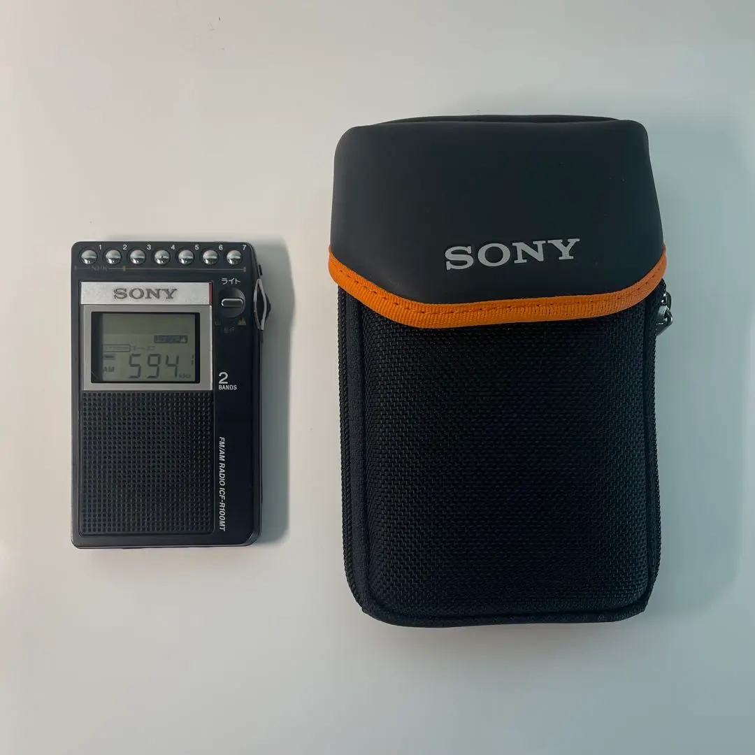 SONY ICF-R100MT　未使用 Sony Japan presents a new mini radio for mountain climbers