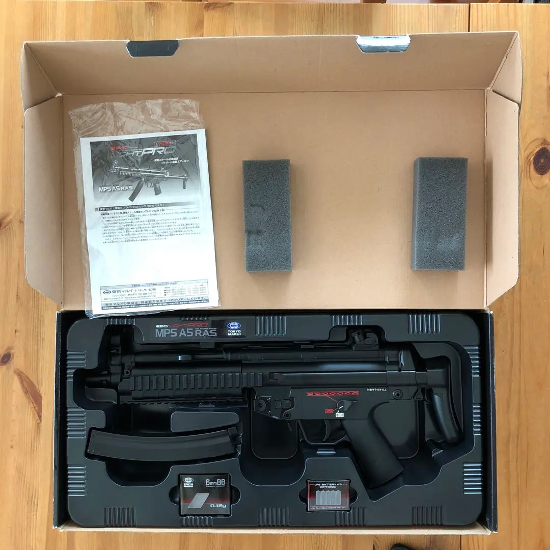 東京マルイ MP5 ライトプロ 動作確認済み マガジン欠品 Amazon | 東京マルイ 電動ガン ライト・プロMP5 A5 R.A.S用175