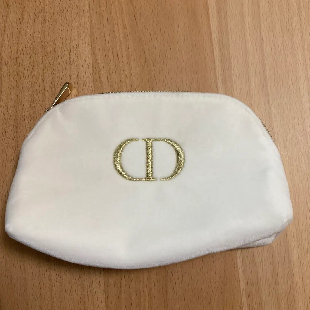 迪奧 化妝包 白色 的縮圖