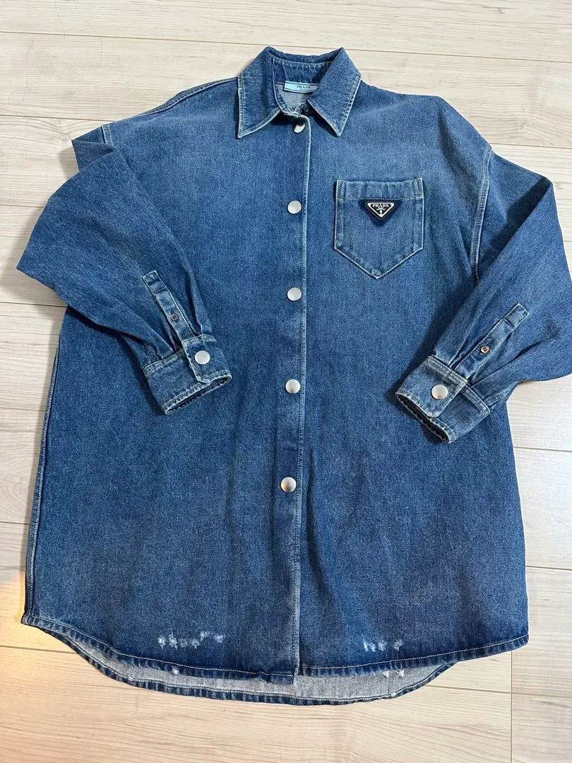 PRADA プラダ デニムジャケット GFB297 12O0 レディース