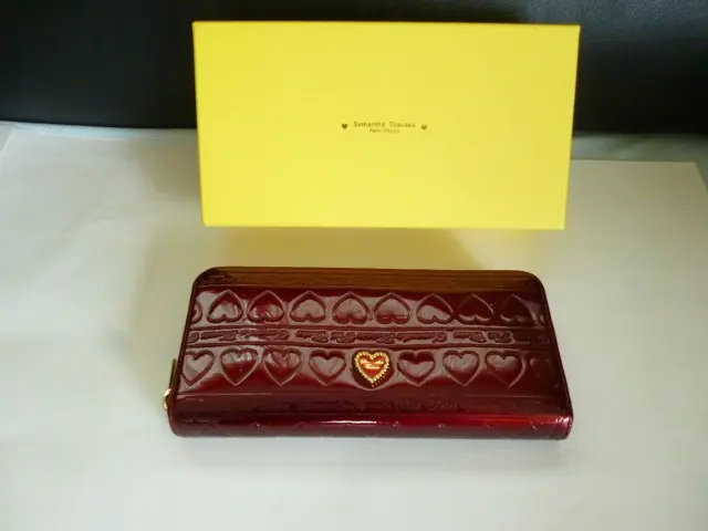 Thumbnail of Price reduced! Samantha Thavasa round zipper long wallet 22