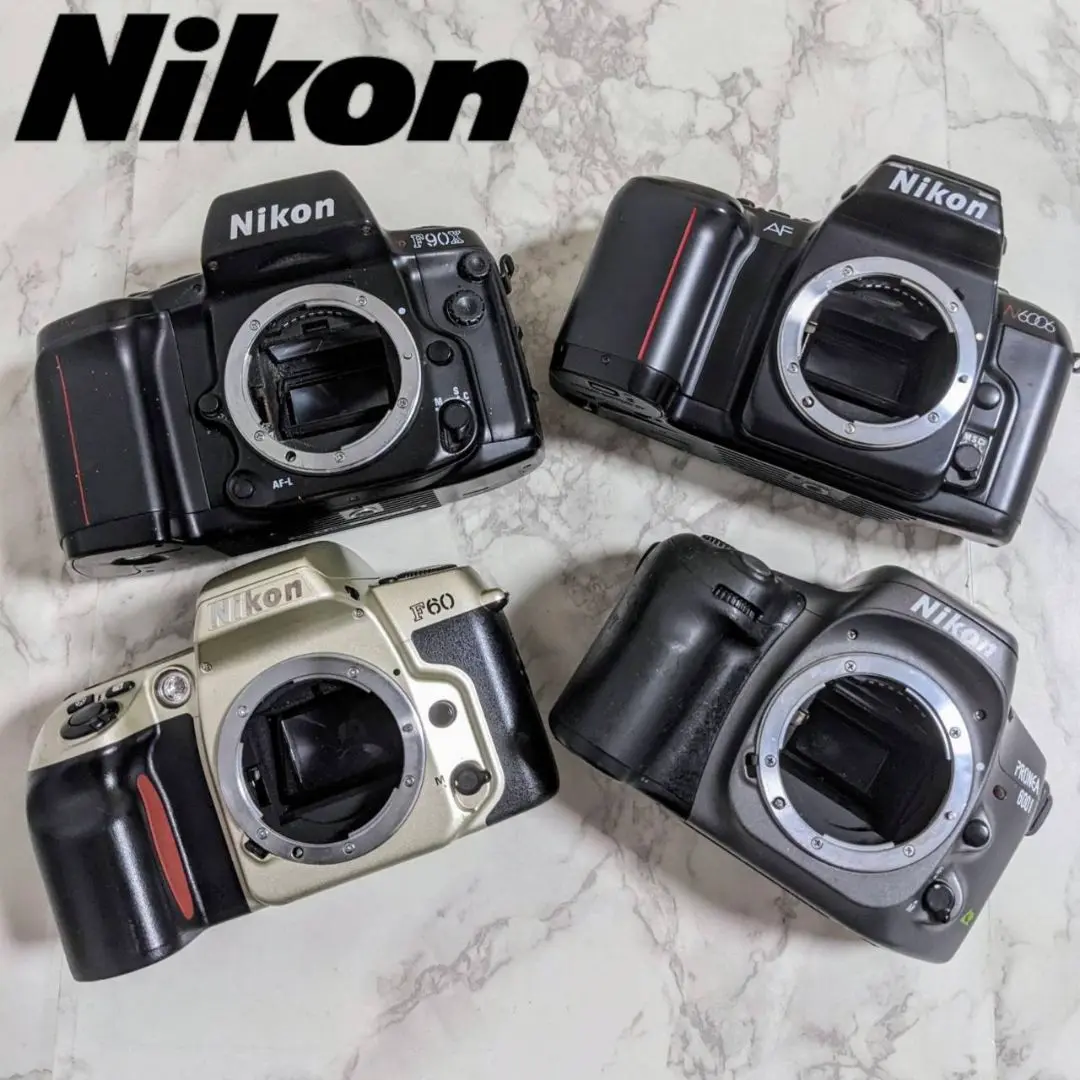 NIKON ニコン F4/F90X/F-810 3台セット売り NIKON ニコン F4/F90X/F-810 3台セット売り