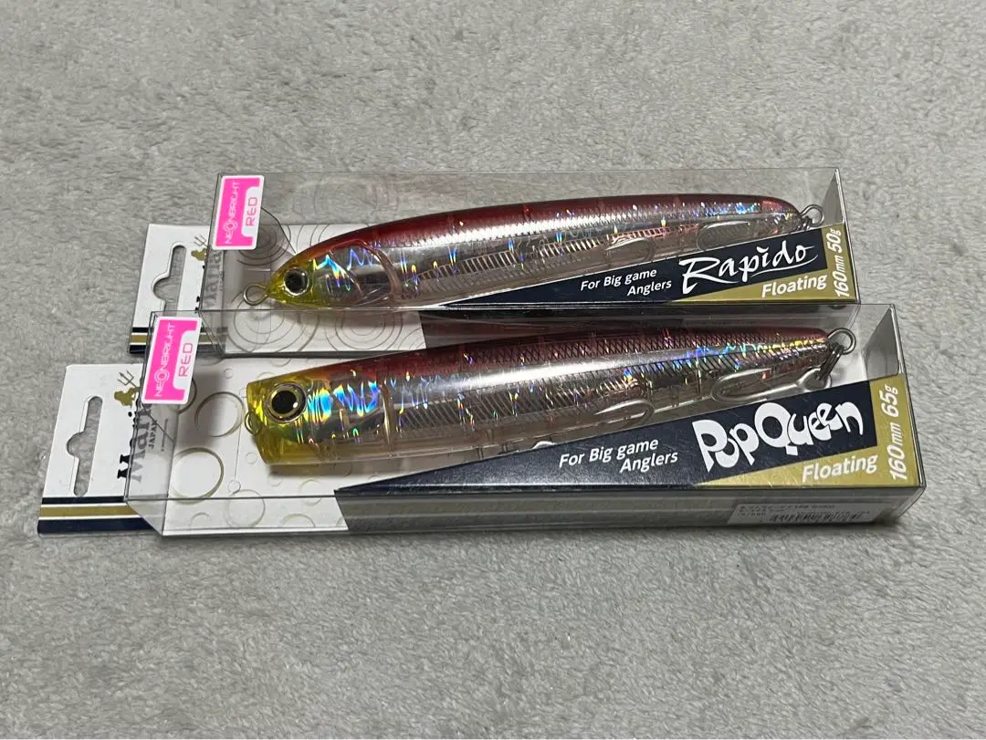 マリア　限定生産　ラピード　ポッククイーン　160 ネオンブライト　６点セット Maria（釣り） マリア ポップクイーン F 160 65g ネオンブライト