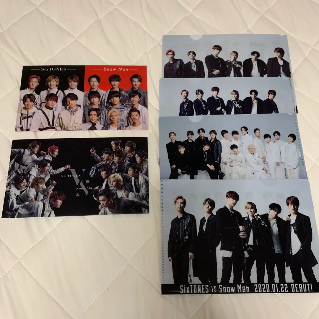 Thumbnail of SixTONES & Snow Man Clear File Set