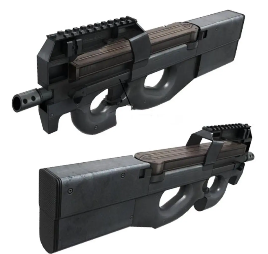 【NIKKE】FN-P90 D-Model『ストームセンター』 HKS@SS3DP_ Architect on X: 