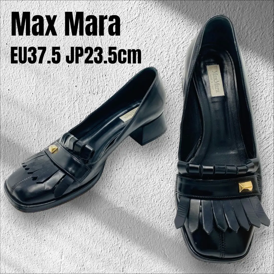 【国内発送】MAX MARA レザーローファー 送料関税込☆Max Mara☆レザーローファー