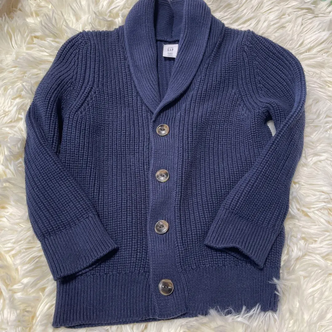 Thumbnail of BABYGAP ♡ Navy ♡ Cardigan ♡ 100cm