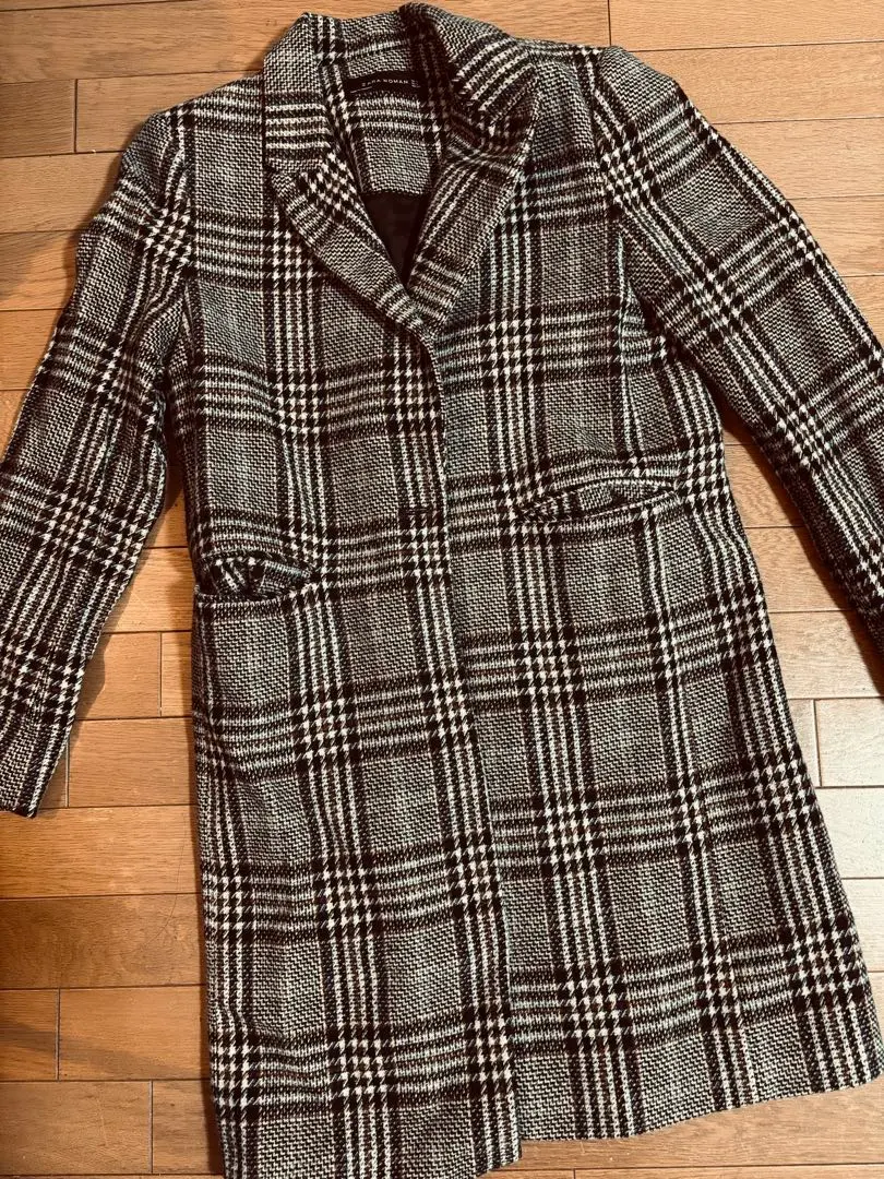 Thumbnail of ZARA ★ Zara ★ Check Coat ★ Chester Coat ★ Outerwear