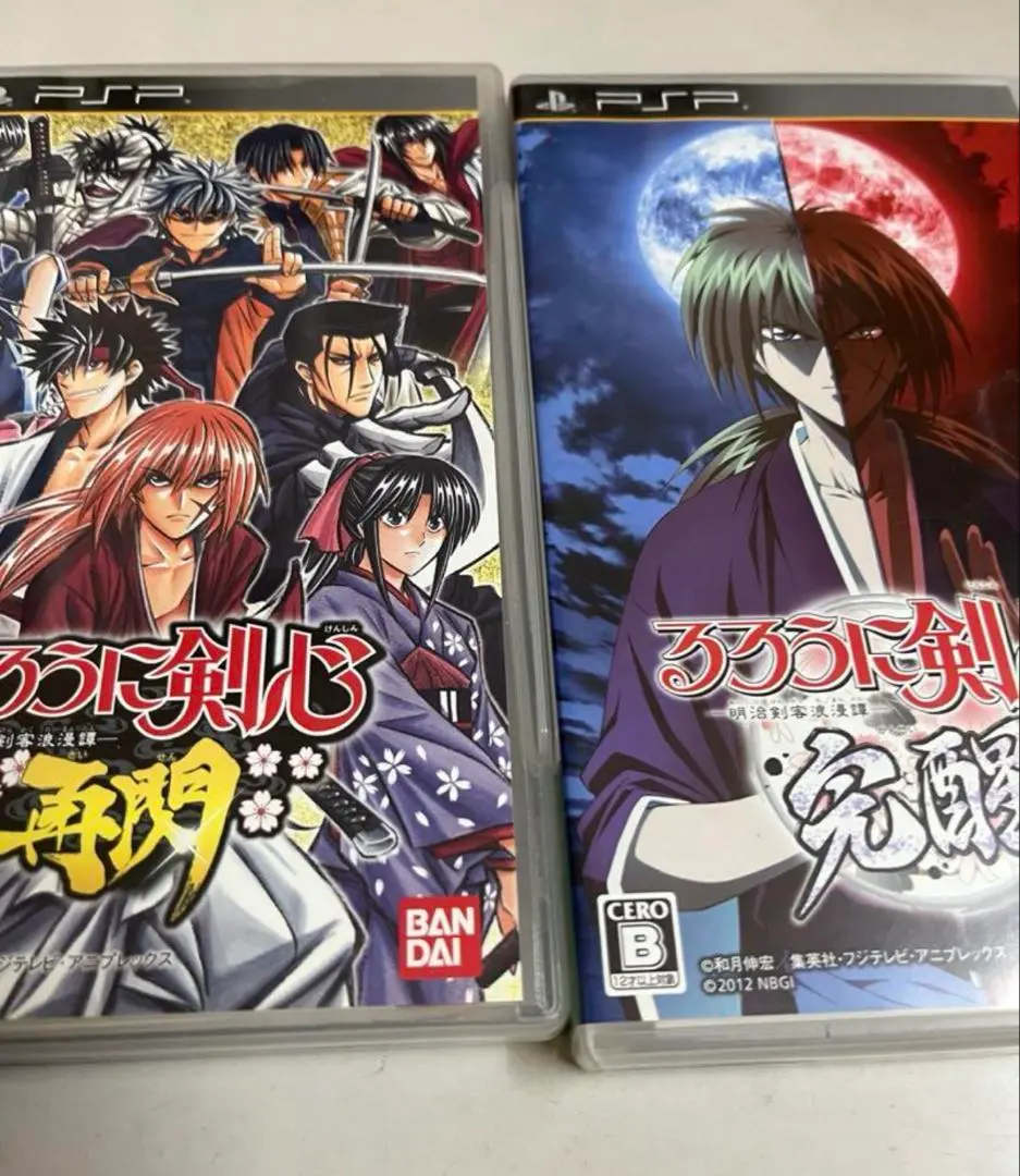るろうに剣心 明治剣客浪漫譚 覚醒 PSP非売品ポスター