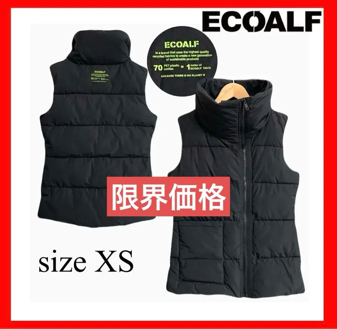 新品タグ付き　エコアルフ　ダウンベスト 2025年最新】Ecoalf ダウンベスト・キルティングベストの人気