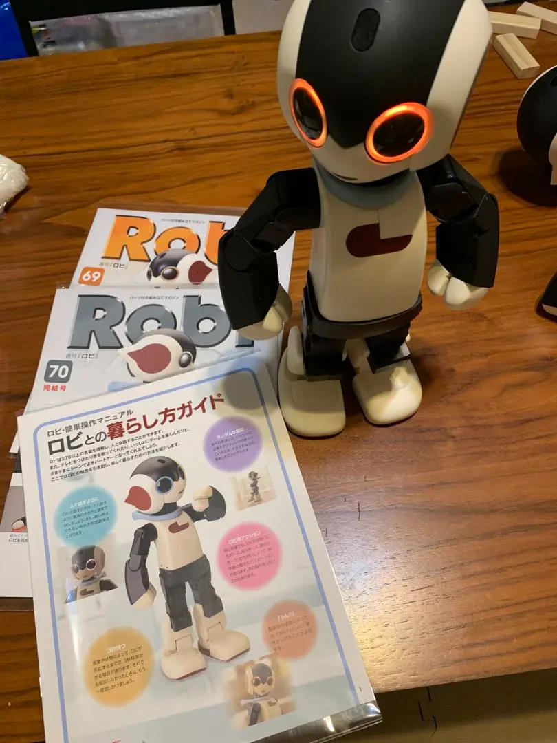 完成品 ディアゴスティーニ ロビ ROBI2 A60702-20 デアゴスティーニ「Robi2」組立完成品の販売開始 ロボユニ