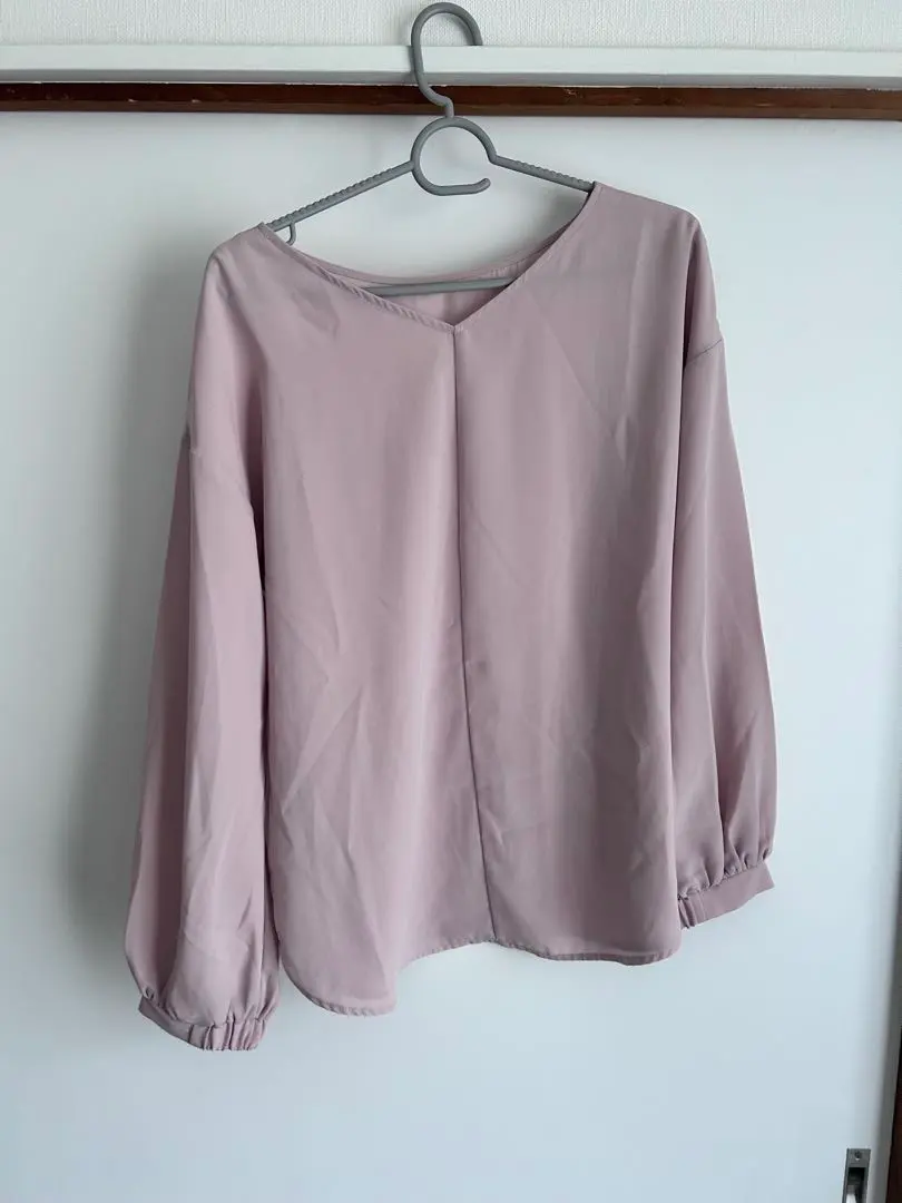 Thumbnail of GU Pale Pink Long Sleeve Blouse