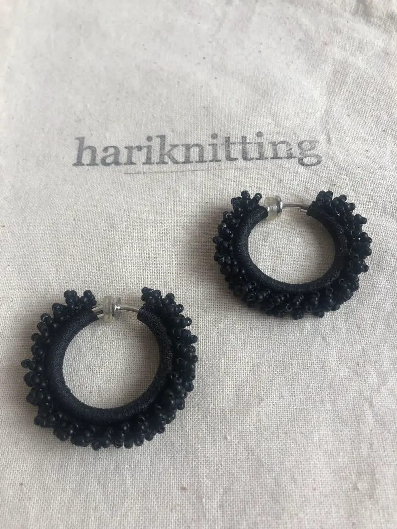 【hariknitting 】サークルイヤリング 2025年最新】hariknittingの人気アイテム - メルカリ
