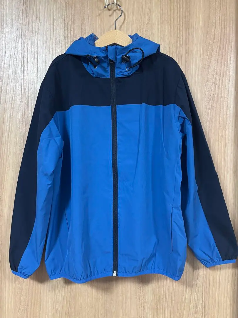Thumbnail of Blue hooded jacket, 140cm